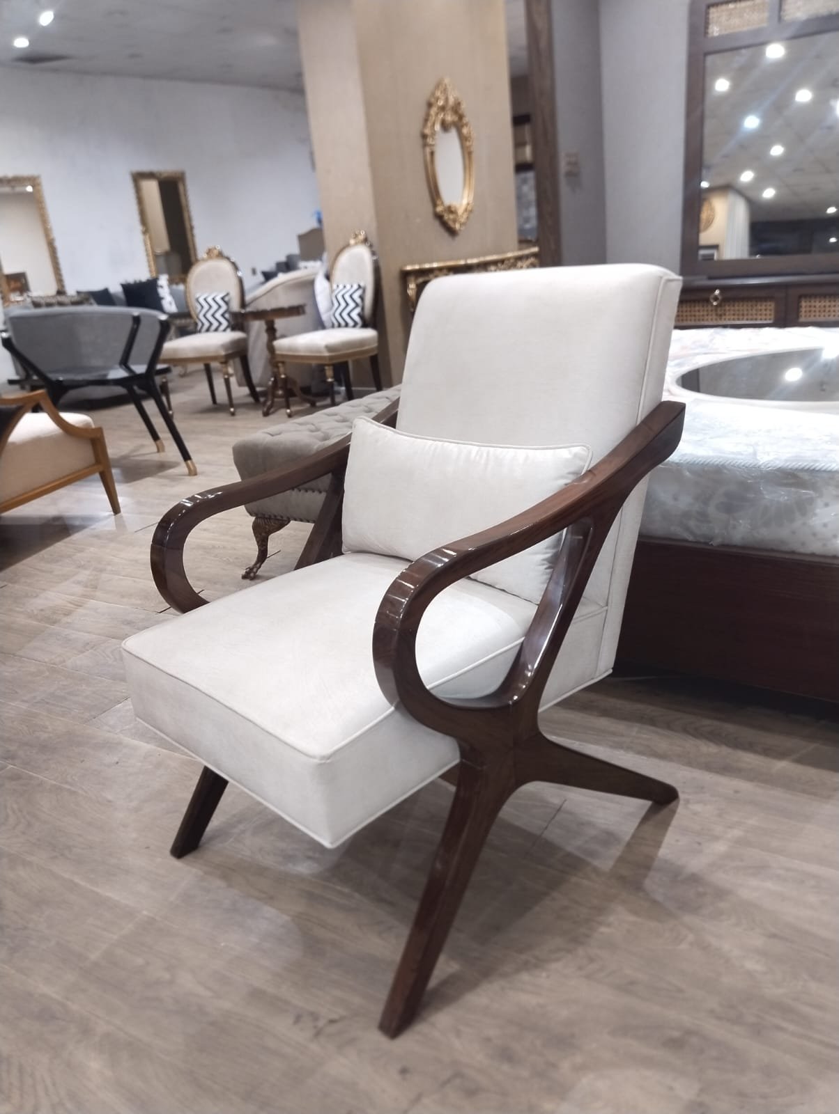 Solid Sheesham Wood Lounge Chair Set – with Coffee Table | Handcrafted | RRF